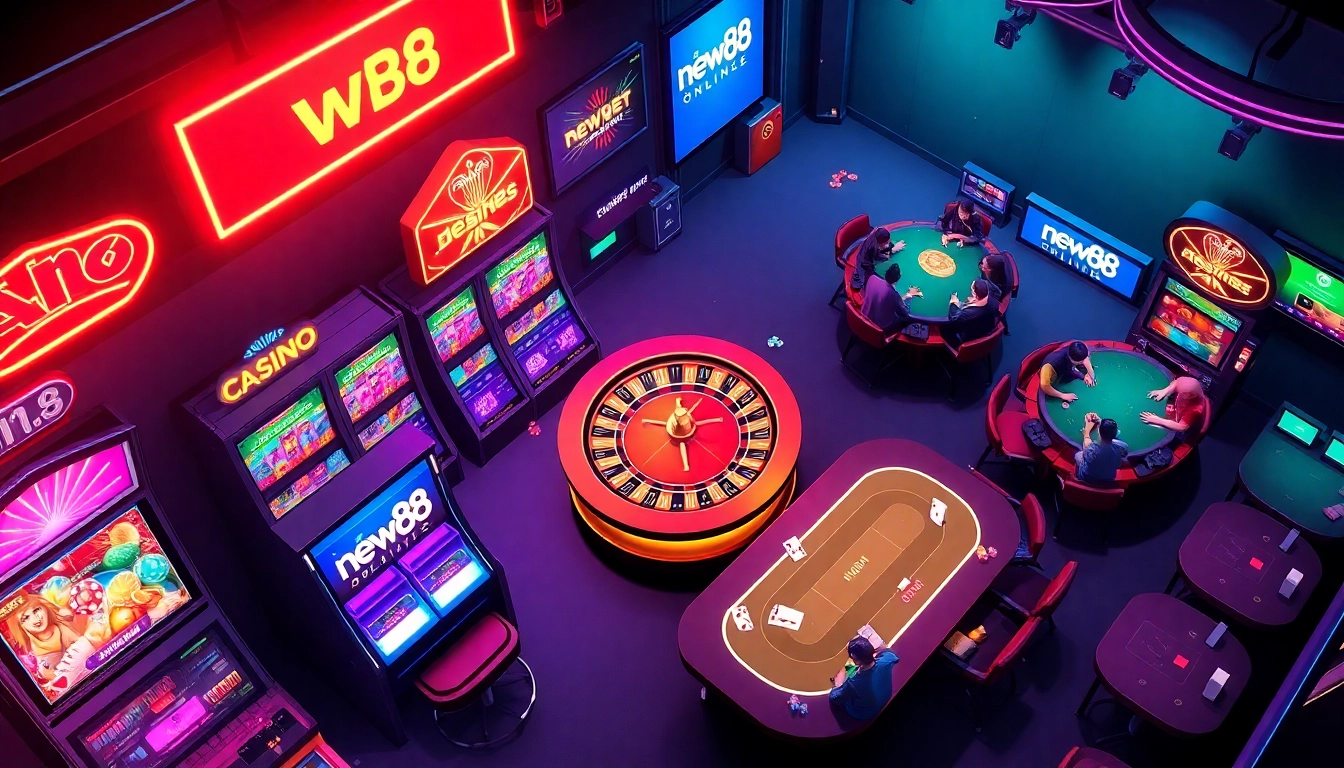 Experience the excitement of new88 online with vibrant casino games and engaging activities.